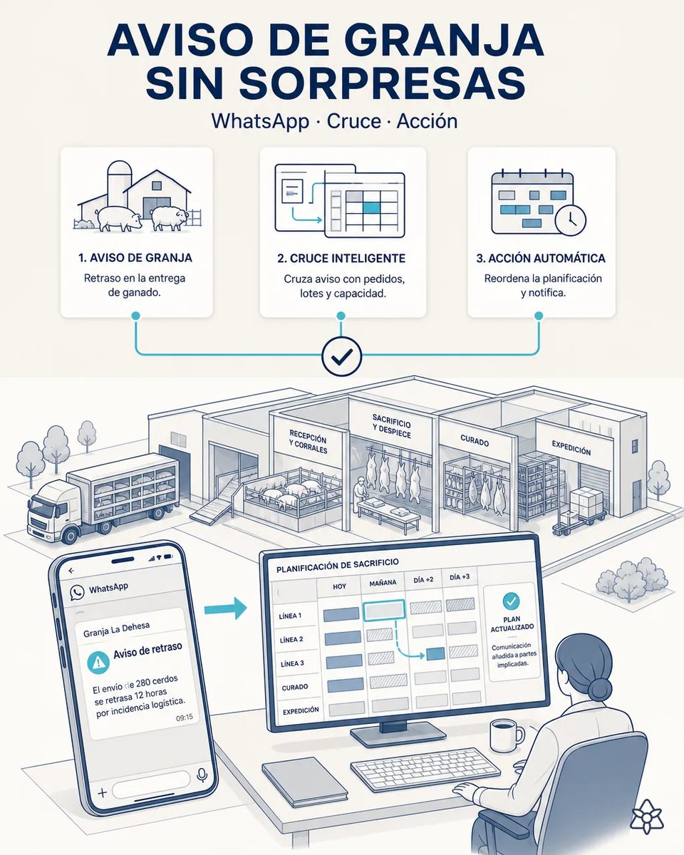 Del aviso de ganado a una propuesta de reprogramación — IRIS Connect