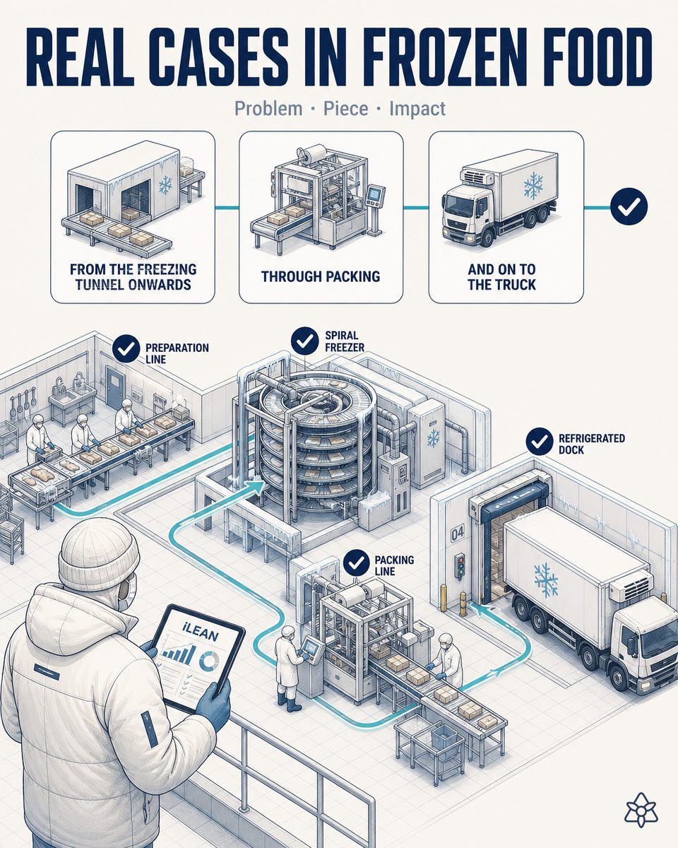 Real AI cases in frozen foods