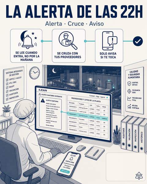 Alertas RASFF/AESAN con IA
