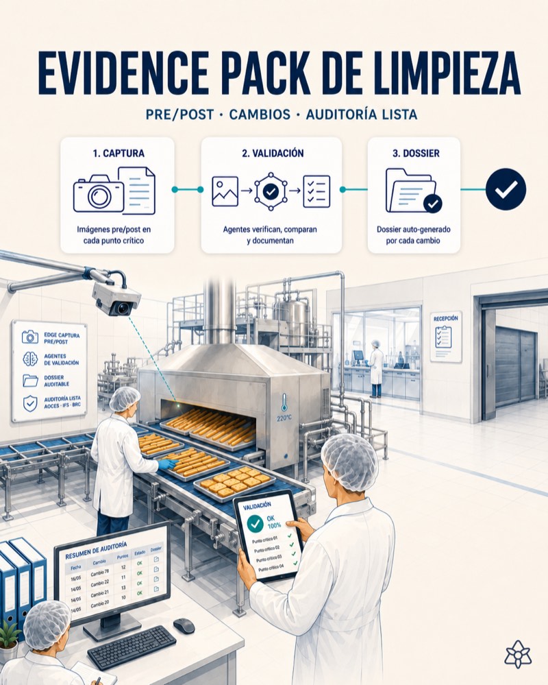 Evidence pack auditable (Edge + Agents)