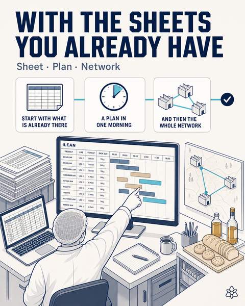 From your Excels to the monthly plan in one morning