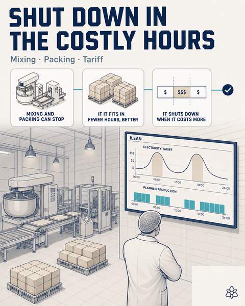 The same output, in fewer and cheaper hours