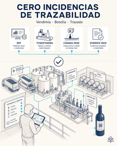 Cero incidencias de lote y añada