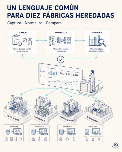 Un lenguaje común para diez fábricas
