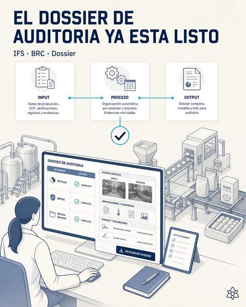 El dossier de auditoría ya está listo