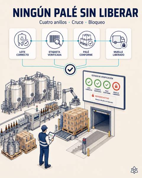 Cero palé embarcado sin liberar
