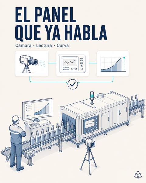 El pasteurizador empieza a hablar