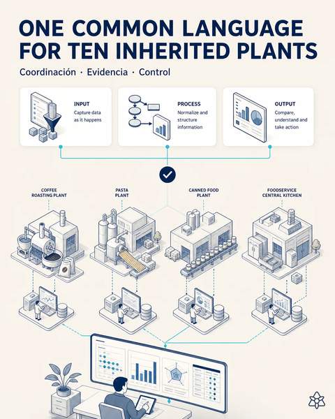 One common language for ten factories