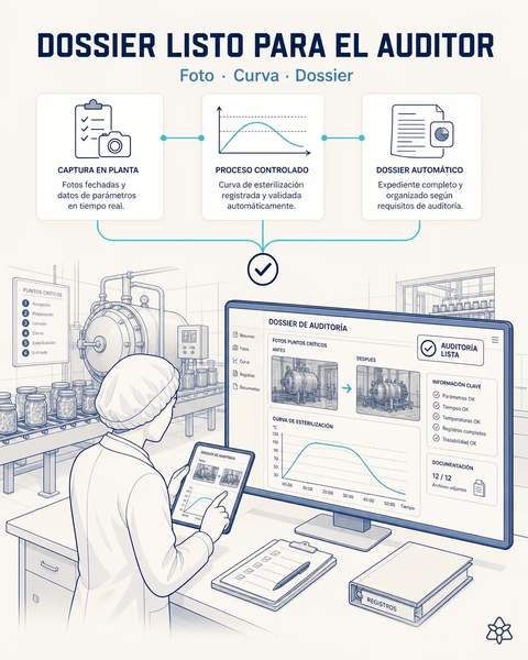 El dossier del auditor, siempre listo