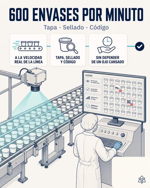 Control de línea de yogur (Edge)