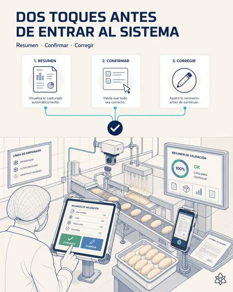 Dos toques antes de entrar al ERP
