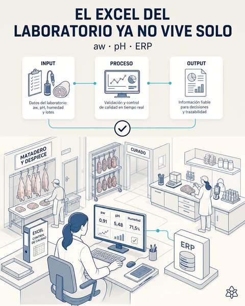 Del Excel de laboratorio de curados al ERP