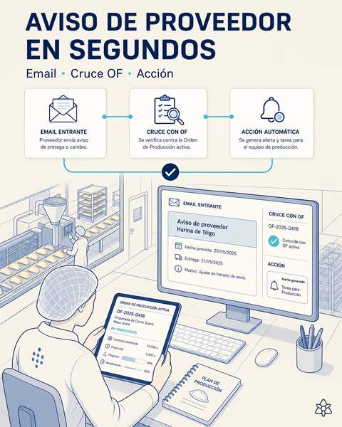 El aviso del proveedor, leído a tiempo
