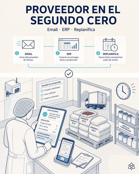 El aviso del proveedor, leído a tiempo