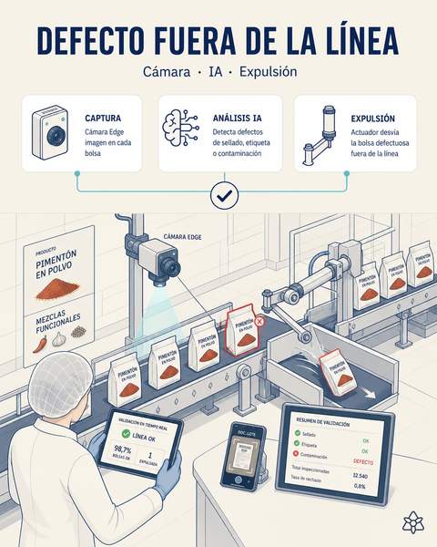 El defecto sale de la línea, no del cliente