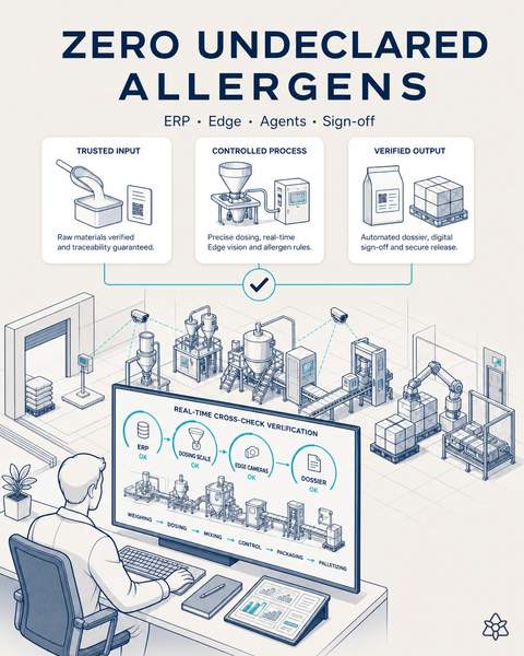 Zero undeclared allergens