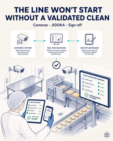 Clean validated before start-up