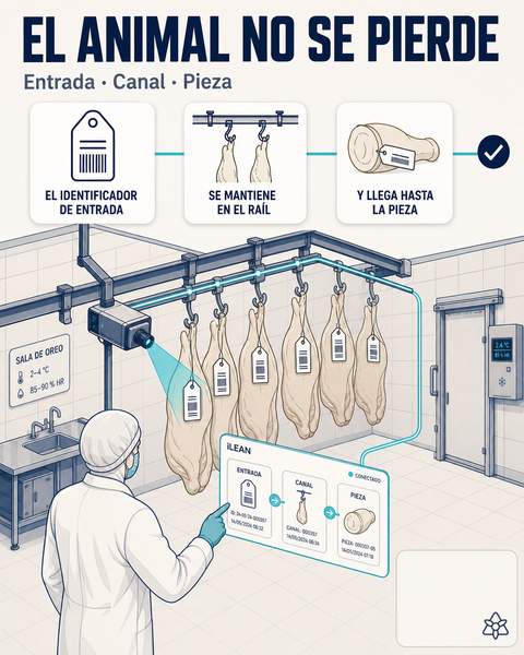 Identificación de canales bovinas con IA