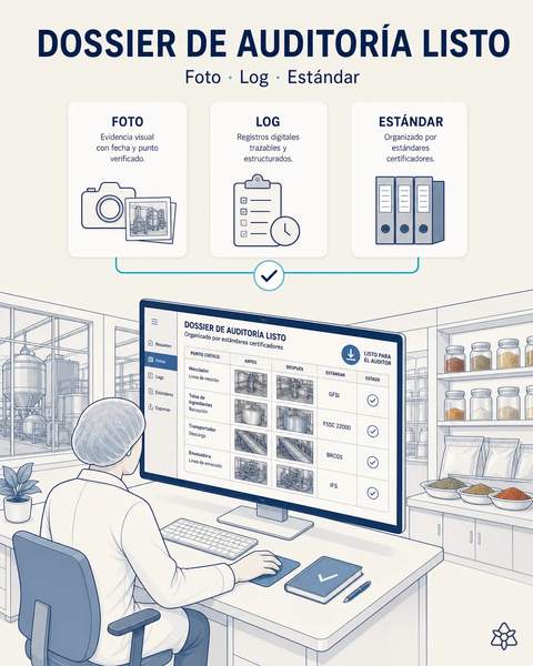 Dossier IFS, kosher y halal siempre listo