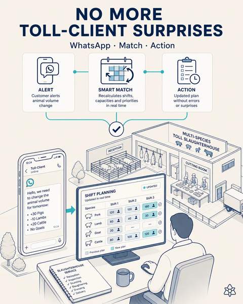 Toll-client changes read at once