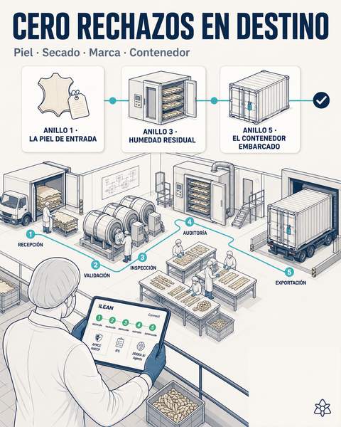 Los cinco anillos de verificación, de la piel al contenedor precintado