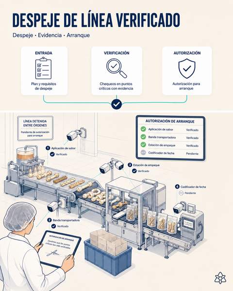 Cámaras Edge comprobando los puntos críticos del cambio de marca y sabor