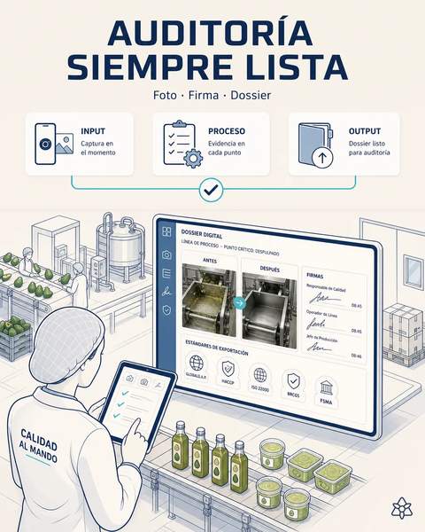 El dossier de exportación ya está listo