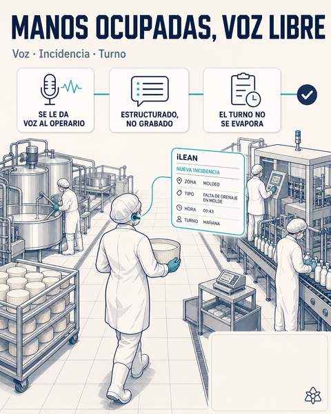 Encargado de sala dictando por pinganillo entre las cubas