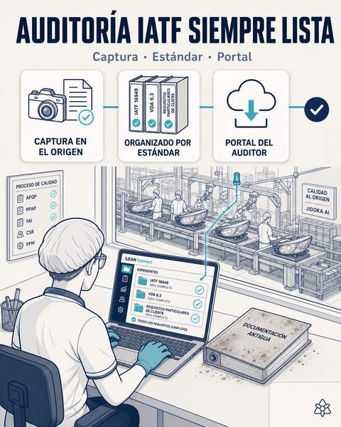 Evidence pack IATF 16949 + CSR por OEM