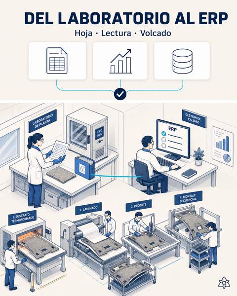Del Excel del laboratorio al ERP