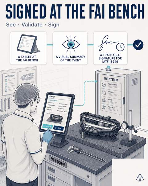 Two-tap human APQP validation