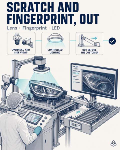 Edge vision for final-assembly defects