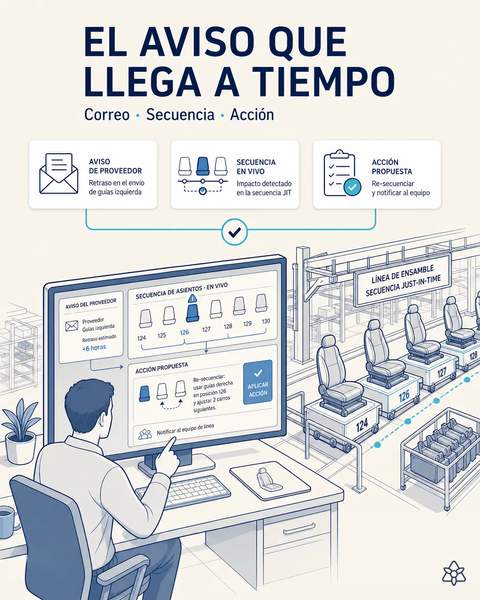 El aviso que llega a tiempo