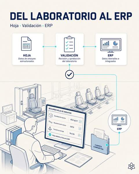 Del Excel del laboratorio al ERP