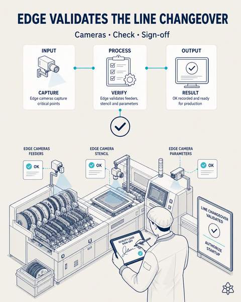 Changeover confirmed before startup