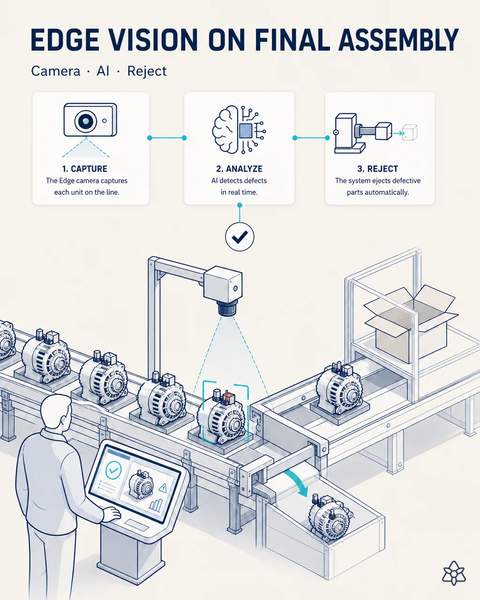 Edge vision on final assembly