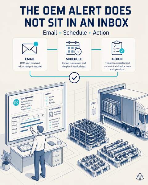 The customer alert, read in time