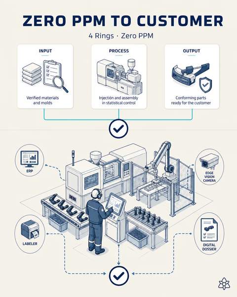 Zero PPM to the customer