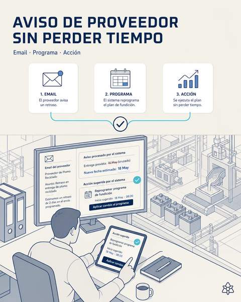 El retraso del plomo, leído a tiempo