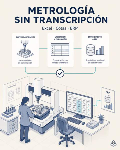 Metrología al ERP sin transcribir