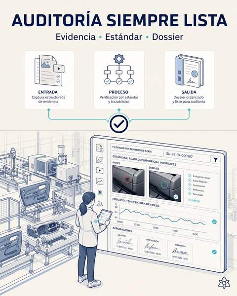 Evidence pack IATF siempre listo