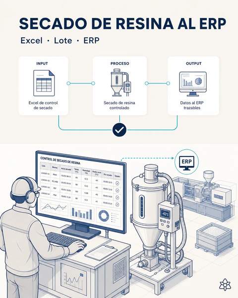 El control de secado entra solo al ERP