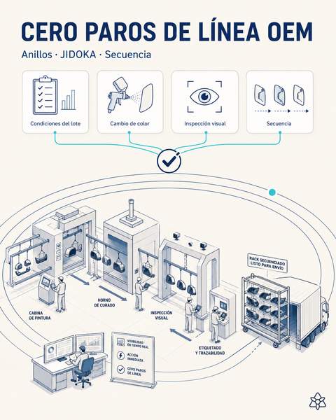 Los cuatro anillos de verificación coordinados del flagship iLEAN