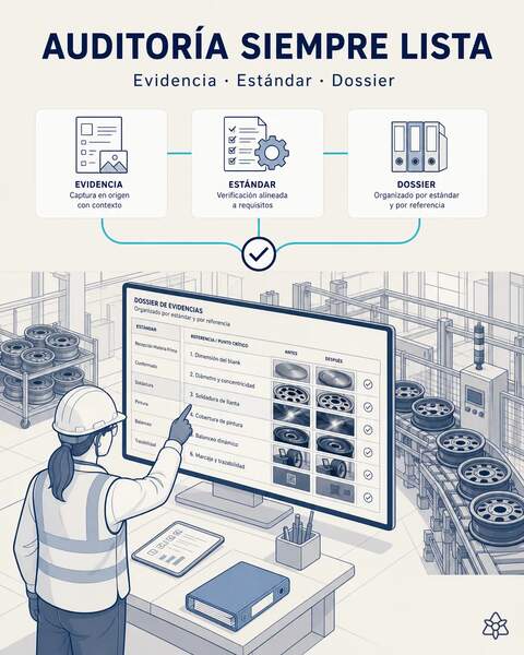 Auditoría IATF siempre lista