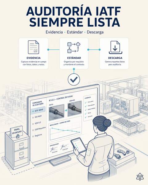Auditoría IATF siempre lista