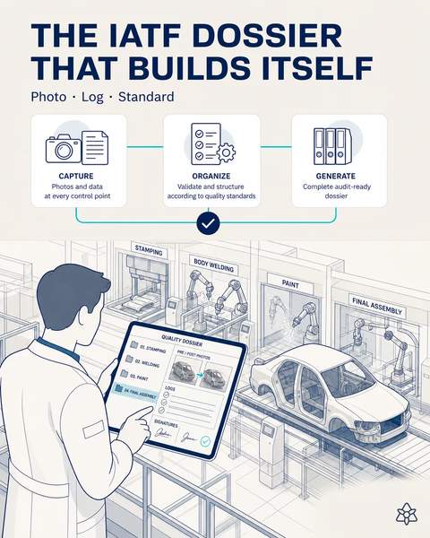 IATF dossier that builds itself