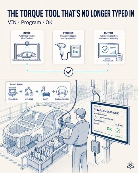 Torque program loaded by VIN