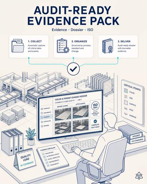 Quality audit dossier always ready
