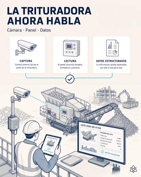 La trituradora empieza a hablar