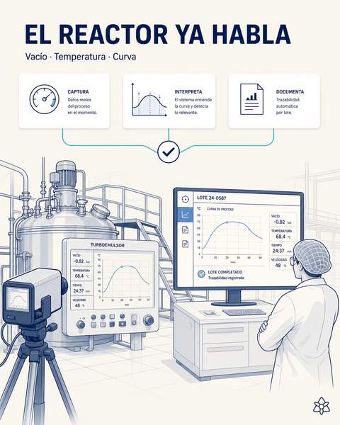 El turboemulsor empieza a hablar